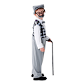 Pikkukuva 4 / 5: Lasten Poikien Cosplay Isoisä Vanha Mies Koulupuku Esitysasut Vaatteet grey XS