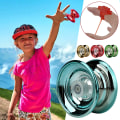 Miniatyrbild 6 av 6: Professionell Yoyo i Aluminium för Barn och Nybörjare gold