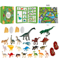 Miniatyrbillede 1 af 3: Julekalender 24 Dages Nedtælling Mini Dinosaur Blind Box Julegave