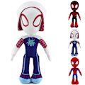 Miniatyrbild 3 av 3: 33CM Spider-Man Plyschleksak Mjuk Fylld Dock Halloween Presenter White