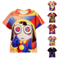 Miniatyrbild 2 av 3: THE AMAZING DIGITAL CIRCUS T-shirt Barn Kortärmad Sommartopp C 150cm