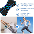 Miniatyrbild 2 av 5: Bärbar Mini Nackmassager Cervical Stimulator Smärtlindring Present Digital display rechargeable