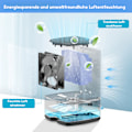 Miniatyrbild 5 av 5: [Snabb Leverans] Luftavfuktare - 60W Intelligent Elektrisk Avfuktare - Med Avfrostnings- & Sovlägesfunktion, För Sovrum, Källare, Barnrum m.m.