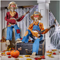 Miniatyrbilde 3 av 3: Halloween-dekorasjoner HSkeletons Ornament Juledekorasjon red