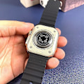 Miniatyrbild 3 av 5: S9 Ultra Smartwatch med HD-skärm, Bluetooth-samtal, pulsmätning Grey