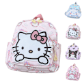Miniatyrbillede 4 af 4: Sanrio Førskole Skoletaske Tegneserie Rygsæk Primær og Sekundær Tilbage Til Skole Børn Studenter Skuldertaske Rejse Rygsæk Cinnamoroll 23x18x10cm