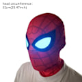 Miniatyrbillede 2 af 5: Spider-man Hovedbeklædning Miles Parallel Univers Voksen Cosplay Maske Øje Lysende Maske A