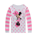 Miniatyrbild 4 av 5: Mickey Minnie Barn Flickor Pojkar Pyjamas Toppar Byxor Nattkläder Blue 90