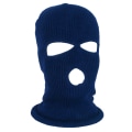 Pikkukuva 1 / 5: 3-reikäinen pipo huppu lämmin taktinen kokokasvo laskettelusuoja Navy Blue