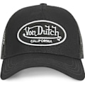 Miniatyrbild 1 av 2: Herr Dam VON DUTCH Mesh Andningsbar Truckerkeps Baseballkeps Passform Jogging Gym Snapback Solskydd #1
