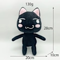 Miniatyrbild 1 av 2: Inoue Toro Kattdjur Plyschleksaker Mjuka Gosedjur Dockor för Barn Pojkar Flickor D
