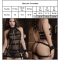 Miniatyrbild 4 av 4: Underkläder Nattkläder Sheer Dam G String Klänning Babydoll