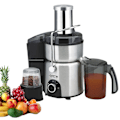 Miniatyrbild 1 av 10: [Snabb leverans] Juicer, 2-i-1 200W Juicepress Elektrisk - Juicer/Kaffekvarn, Påfyllningsöppning 75 mm - Två hastighetsinställningar