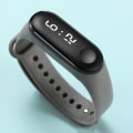 Miniatyrbild 1 av 4: LED Digital Armbandsur för Män Kvinnor Sport Grey