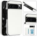 Skinnveske med kortholder til Google Pixel 11 Pro XL, full beskyttelse White