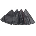 Miniatyrbild 2 av 5: PU Läder AT MT Växelknopp Växelratt Växelknopp Boot Cover För Volvo S60 V70 XC90 Subaru Forester Peugeot 307 206 308 407-röd linje red line