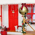 Miniatyrbild 3 av 5: Stora Juldekorationer för Utomhus | Jättejulgranskulor | Juluppblåsbar | Uppblåsbar Julkula Jingle Bell | Uppblåsbar Boll Dekoration 45cm