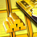 Pikkukuva 3 / 5: 3/4/6kpl Keinotekoinen Väärennetty Kultaharkko Jääkaappimagneetti Tarra Jääkaappi Kodin Sisustus Golden M