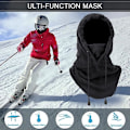 Pikkukuva 5 / 5: Balaclava Balaclava Hattu Laskettelumaski Talvi Tuulenpitävä Kasvomaski Fleece qd