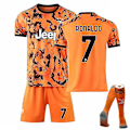 Miniatyrbild 1 av 3: Fotbollssatser Fotbollströja T-shirt 21/22 Christiano Ronaldo Cristiano Ronaldo  Away 28 (150-160cm)