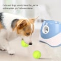 Miniatyrbillede 4 af 5: Automatisk boldkaster til hunde med 3/6/9 bolde, holdbar boldkastemaskine til små og mellemstore hunde Fluorescent 9 Balls
