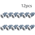 Miniatyrbillede 3 af 5: Brusekabine reservedele 12 stk. ruller til bruse døre remskiver bruse dør 20 mm qd