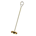 Miniatyrbillede 1 af 4: 1/2/3/5 Bordnummerholder i rustfrit stål Skiltholder Fotostativ Til Gold 25cm 1 Pc
