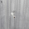 Miniatyrbild 1 av 5: 1x2m Snöre Gardin Pärlor Panel Fransen Avdelare Draperi Rum Dörr Fönster Dekor Grey