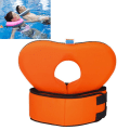 Miniatyrbild 1 av 4: Simhalsring Set Simflotkrage Barn Vuxen Safty No Need Pump Orange L