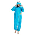 Pikkukuva 1 / 5: Unisex Aikuisten Onesie-Pyjamat Eläin Yksikokoinen Halloween-Puku Joulu Uniasu Haalarit Blue XL