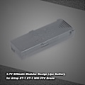 Miniatyrbild 2 av 5: 3.7V 800mAh RC Quadcopter Modulär Lipo-Batteri för Attop XT-1 WiFi FPV Drone