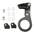 Miniatyrbillede 1 af 5: Cykelkædefører MTB 1X System ISCG 03 ISCG 05 BB-akse Post Mount Maskinbearbejdet Black C
