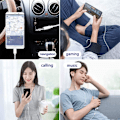 Miniatyrbillede 4 af 7: 3-pak Adapter USB-C til 3,5 mm (Samsung S20 S21 S22) høretelefoner white