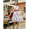 Miniatyrbilde 5 av 5: 50-talls Cosplay Underskjørt Rockabilly Kjole Crinoline For Dame Bryllup Brude Underskjørt Rockabilly Tutu Snngv Orange XL