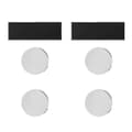 Magnetiske Strips med Lim Magnetstrips Selvklebende Runde Kjøleskapsmagneter