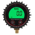 Däckpump Digital Tryckmätare 3-255PSI med LCD-display DC3.1V 10mm Gänga Fordonstillbehör