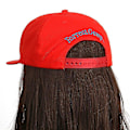 Pikkukuva 3 / 4: 1994 Bubba Gump Shrimp Co. Snapback -lippis Forrest Gump -asu Cosplay Kirjailtu Snapback -lippis Unisex Säädettävä Kesälippis 1 kpl Snapback Cap Red