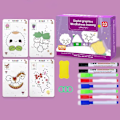 Miniatyrbild 1 av 5: Scribble Smart Workbook Snabbspår Unga Sinnen, Scribble Smart Återanvändbar Arbetsbok, Liten Nyfiken Sinnen Arbetsbok Level 3