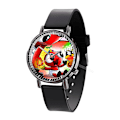 Miniatyrbild 3 av 5: Rainbow Friends Klocka Cartoon Armbandsur Läder Tryck Klocka Heta Spel Quartz Elektronisk Klocka Leksak Födelsedagsfest Present 2023 Rainbow Friends-14