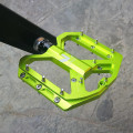 Miniatyrbild 3 av 5: 3 kullager Mountainbike aluminiumlegering Palin breda pedalplattformspedaler Purple