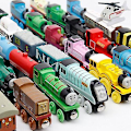 Miniatyrbillede 3 af 4: Thomas og Venner Tog Tankmotor Træ Jernbane Magnet Samle Gave Legetøj Rusty