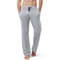 Miniatyrbillede 1 af 4: Herre Bomulds Pyjamas Åndbar Ensfarvet Hjemmetøj Lounge Bukser Grey 3XL