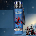 Miniatyrbild 1 av 5: Spiderman Hulk Anime Vattenflaska Iron Man Captain America Pojkar Cartoon Plast Drickkoppar Barn Vuxen Vattenglas 560ml 26