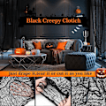 Miniatyrbilde 5 av 5: 5 stk. Halloween Edderkoppnett Rivfast Skummel Realistisk Hengende Edderkoppnett For Halloween Spøkelseshus Dekor
