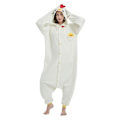 Miniatyrbild 1 av 5: Unisex Vuxen Onesie Pyjamas Djur En Delig Halloween Kostym Julsovkläder Jumpsuit Chicken M