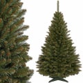 Miniatyrbild 2 av 5: Konstgjord julgran 220 cm - gran grön Green Christmas tree with base