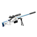 Miniatyrbilde 1 av 5: Nerf Rampage N-strike Elite Leketøysblaster med 18 Dart Trommel Slam Fire For Barn, 100% Ny -wf Blue