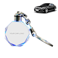 Miniatyrbild 1 av 5: Män Luminous For Key Chain Custom Made Logo Cool Design Nyckelring för nyckelhållare For benz