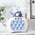 Miniatyrbild 1 av 7: Pop It Game - Pop It Pro Light Up Game Quick Push Fidget Game Blue