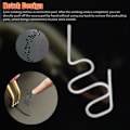 Pikkukuva 10 / 11: Kuuma nitoja auton puskurin hitsaaja nitoja muovihitsaukseen Multi-colorB 6 *100pcs